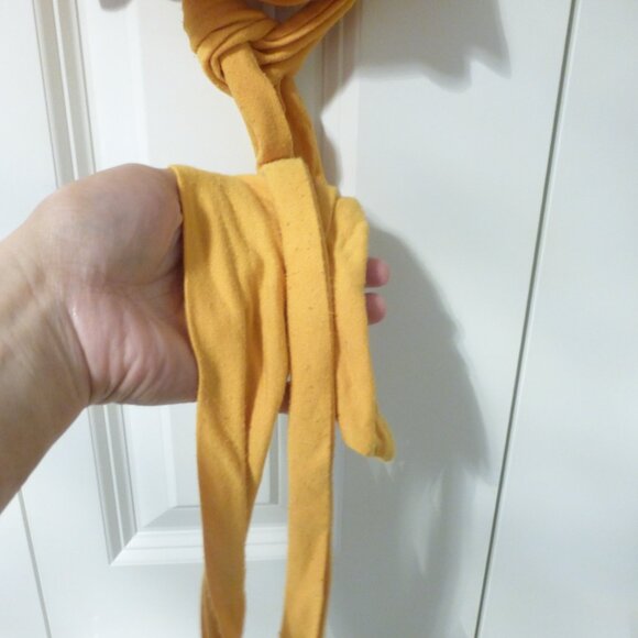FOREVER 21 yellow deep v-neck wrap crop top - Picture 5 of 7